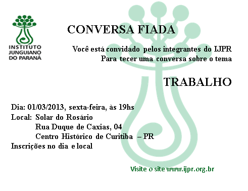 Conversa Fiada Tema: Trabalho